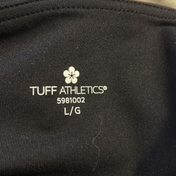 🌺NWOT🌺 Tuff Athletics Mid Calf Yoga Pants - Size L - Picture 3 of 3